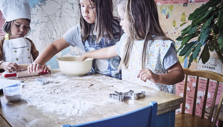 Забавно и лесно печене на курабийки – за деца